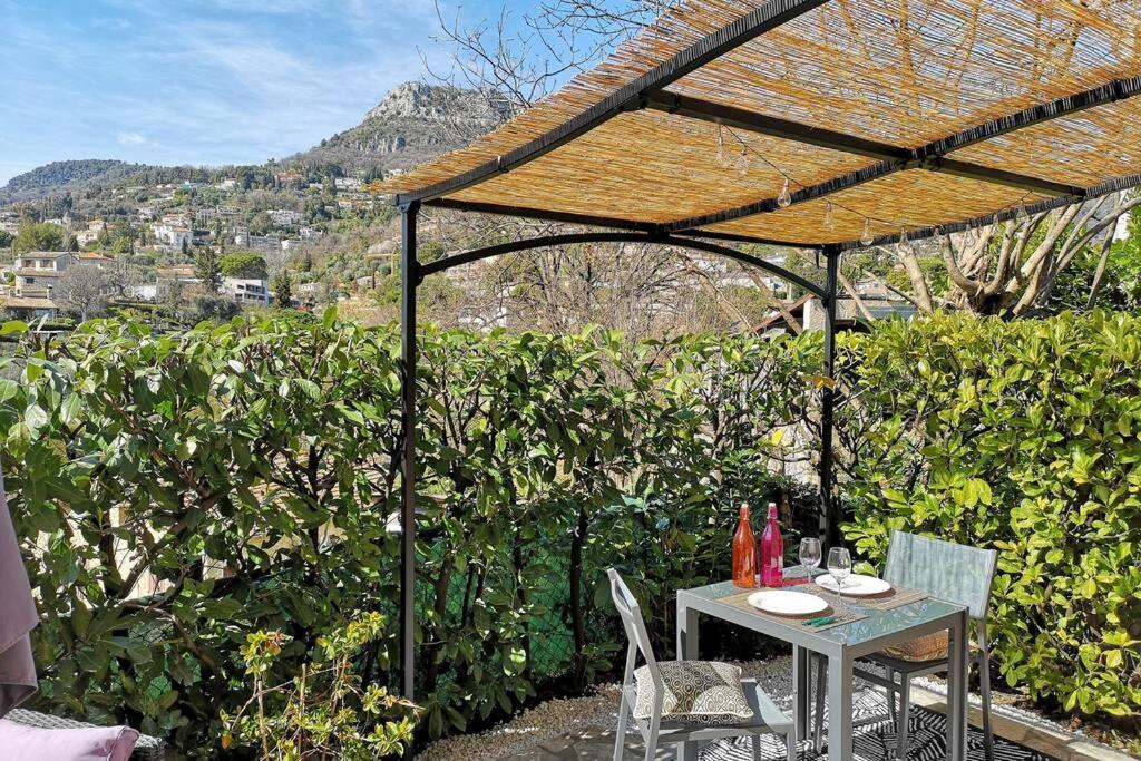 Charmant 2 Pieces + Terrasse Entoure De Verdure Vence Dış mekan fotoğraf